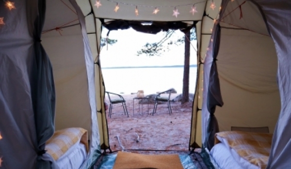 Tent stay at Koli Camping Merilänranta