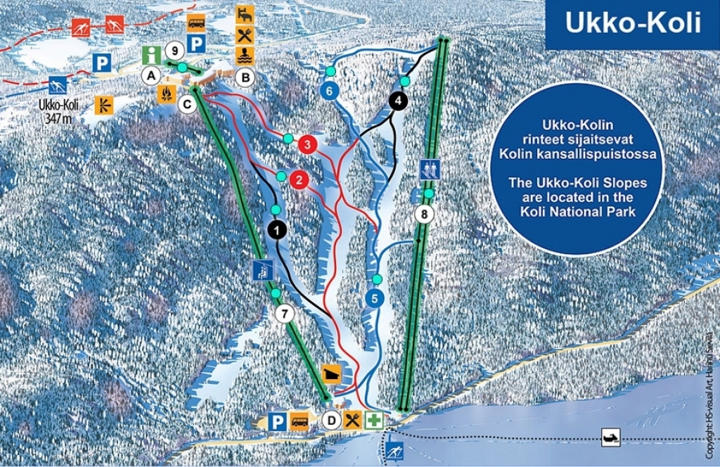 Ukko-Koli slopes